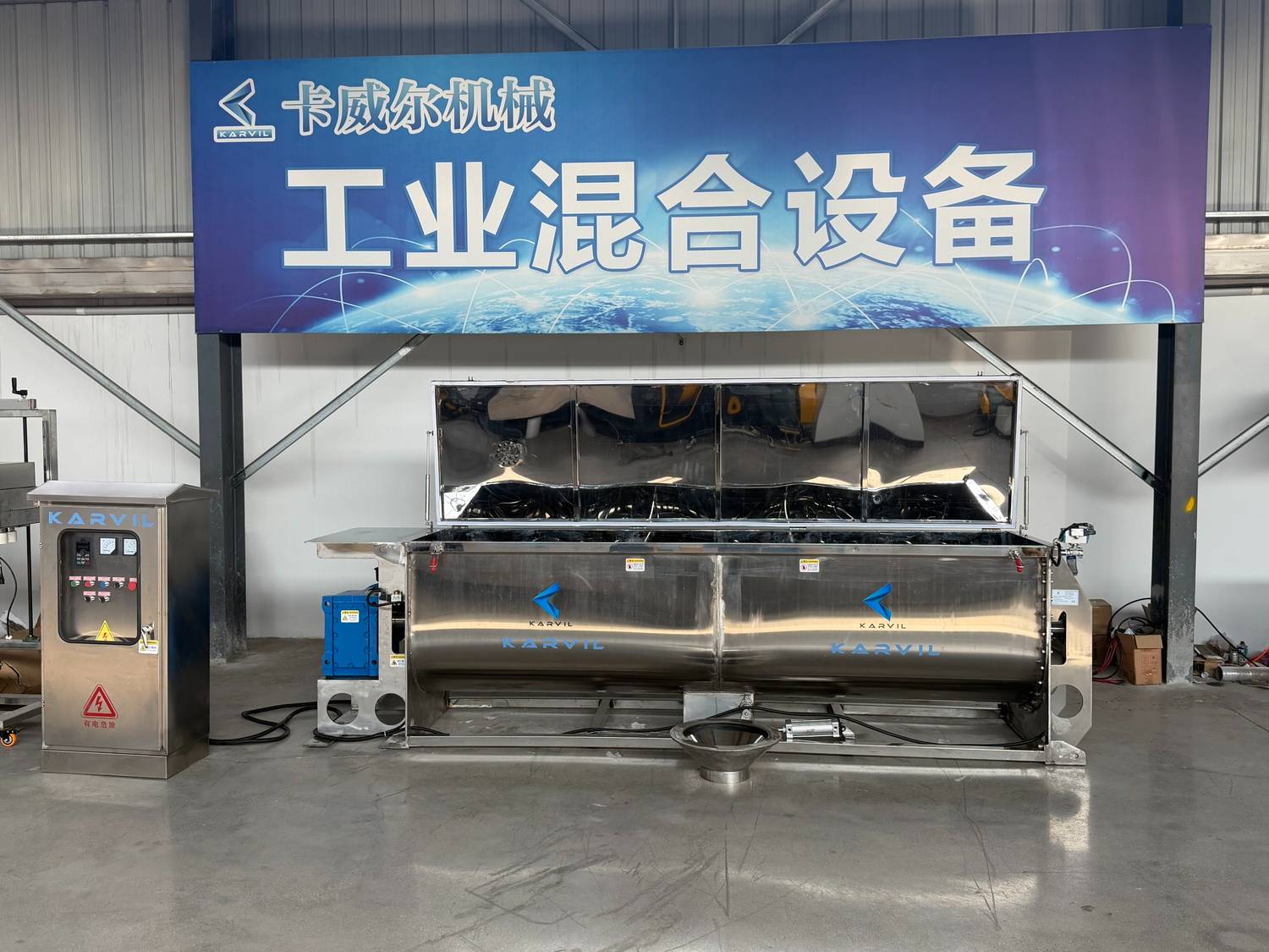 Powder-Blending-And-Packing-Line (2) Linea di miscelazione e confezionamento delle polveri (2)