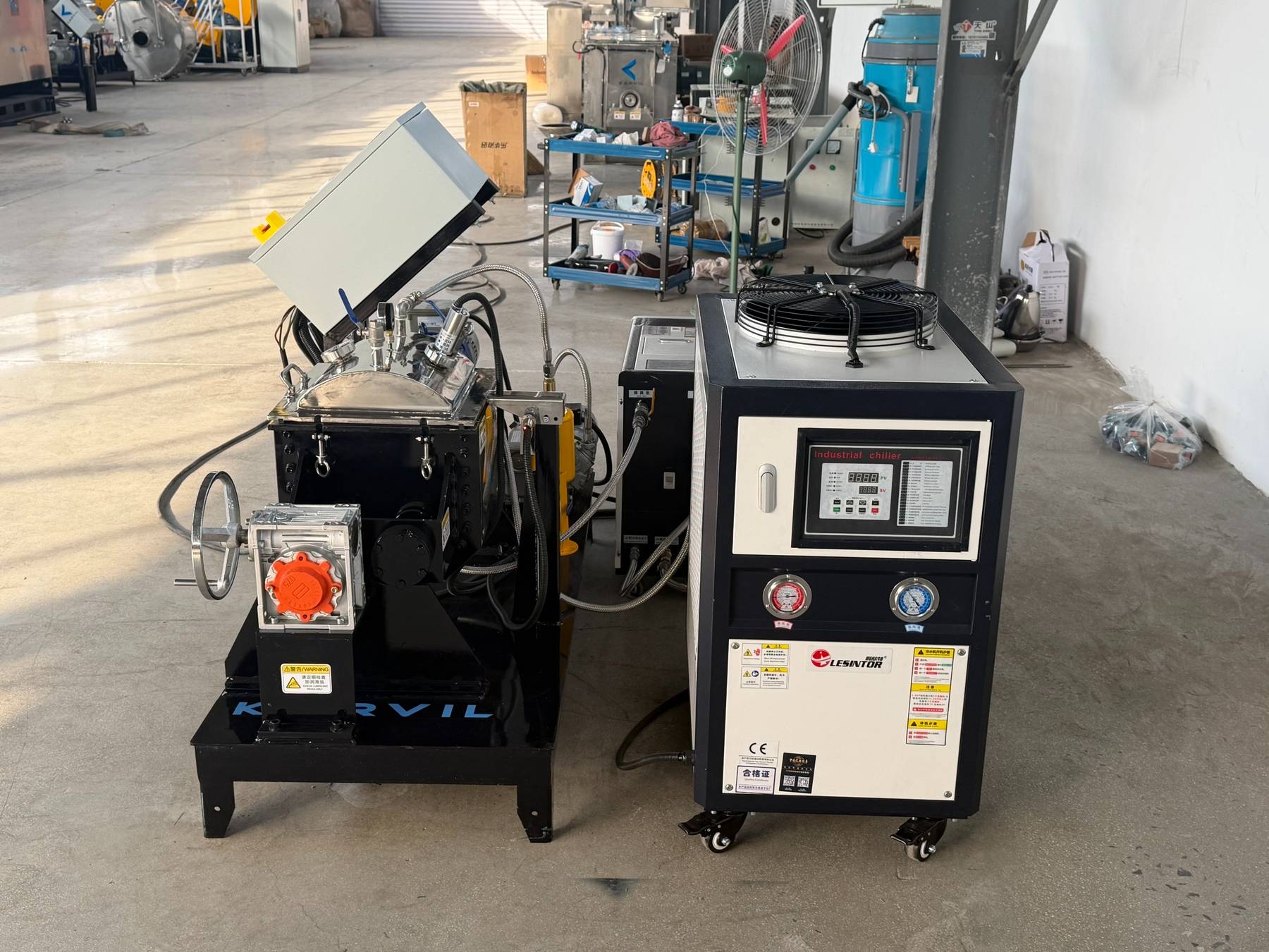 Laboratory-Vacuum-Sigma-Kneader (5) Impastatrice sottovuoto Sigma da laboratorio (5)