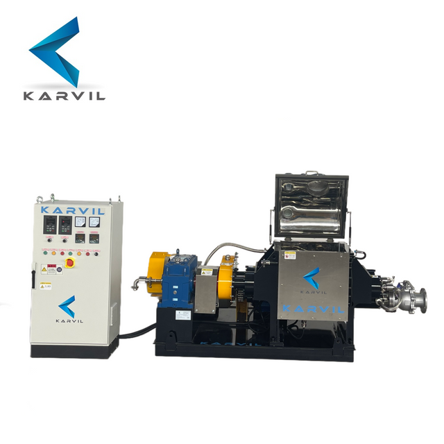 Mixer a doppio braccio per gomma silicone 