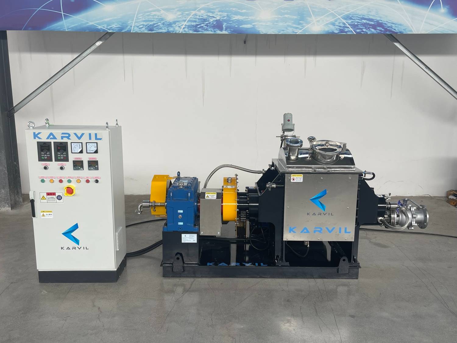 Nuova consegna in Grecia! Miscelatore Sigma Sakeader per gomma in silicone