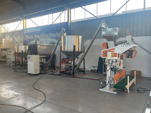 Linea di miscelazione e confezionamento di polveri di fertilizzanti