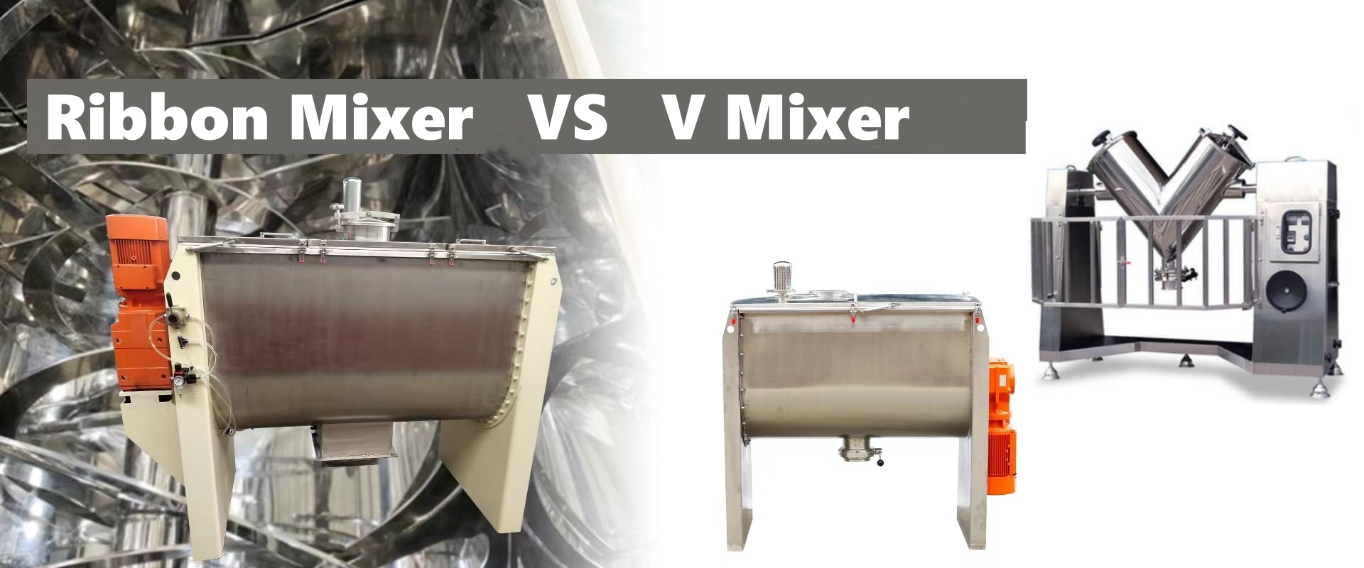 V Mixer VS Frullatore a nastro: conosci la differenza